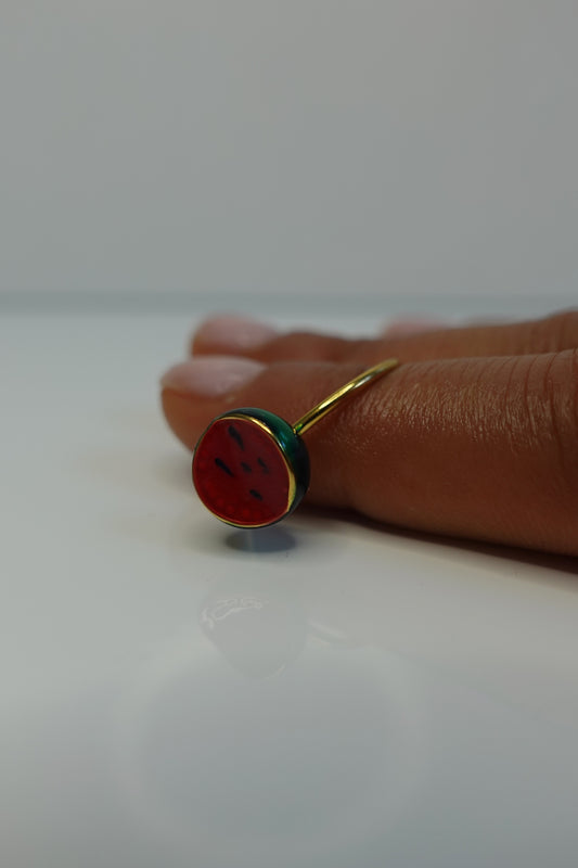 Bague "Pastèque"