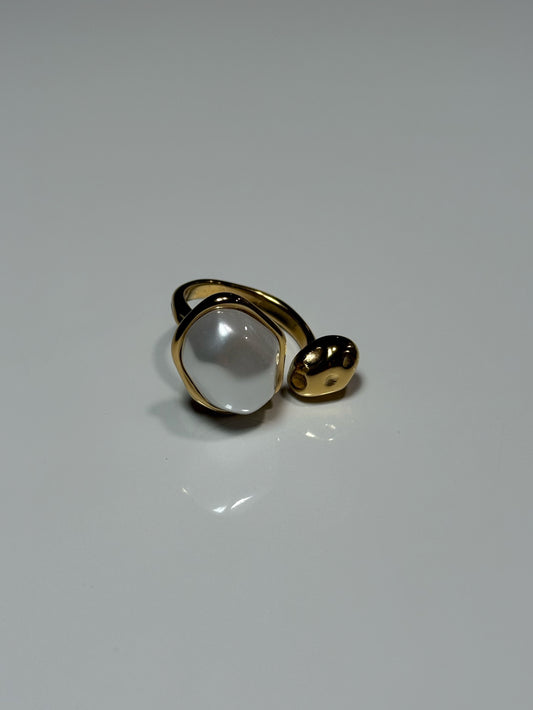 Bague "Nacré" (Doré/Argenté)